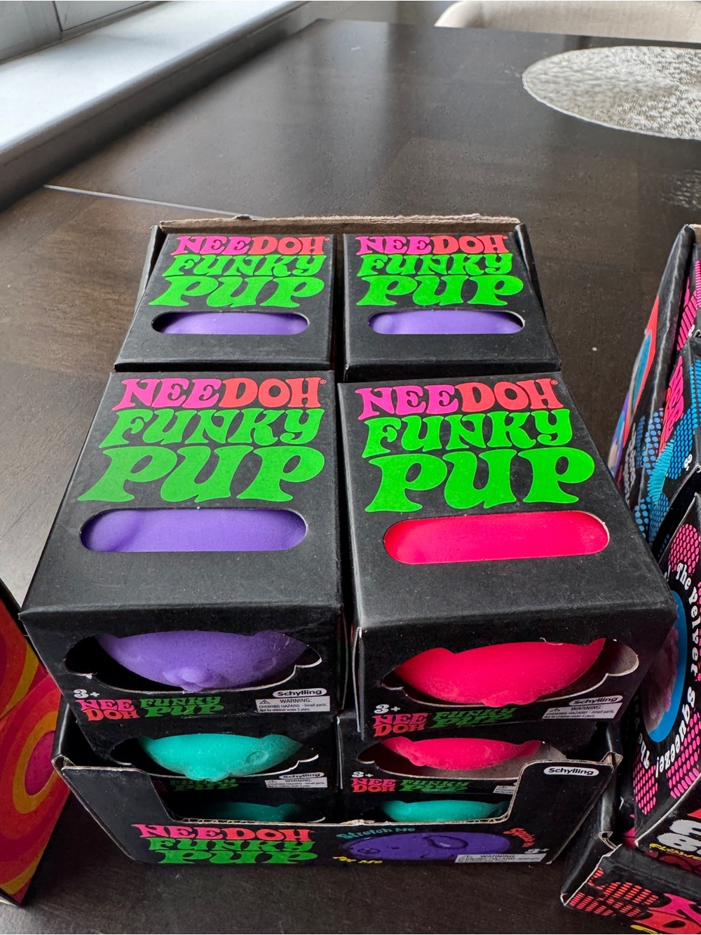NeeDoh Funky Pup Squishy NEW 100% Authentic - CHOOSE YOUR COLOR